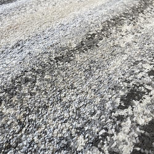 Miniatura 5 de LUXE WEAVERS Tower Hill - Alfombra abstracta gris, tamaño 4x5