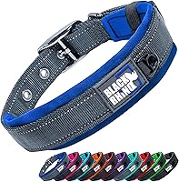 Vista 28 de Black Rhino Collar de perro para perros grandes - Collar de perro ajustable, reflectante y resistente de alta calidad con acolchado ultrasuave