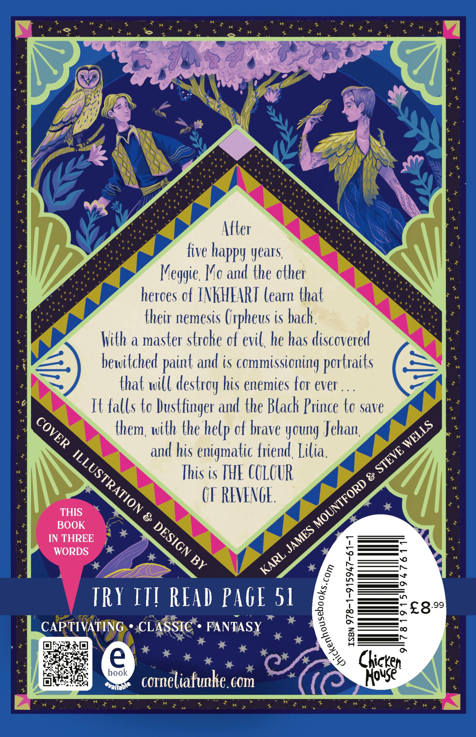 Inkworld: The Color of Revenge (The Inkheart Series, Book #4): Paperback