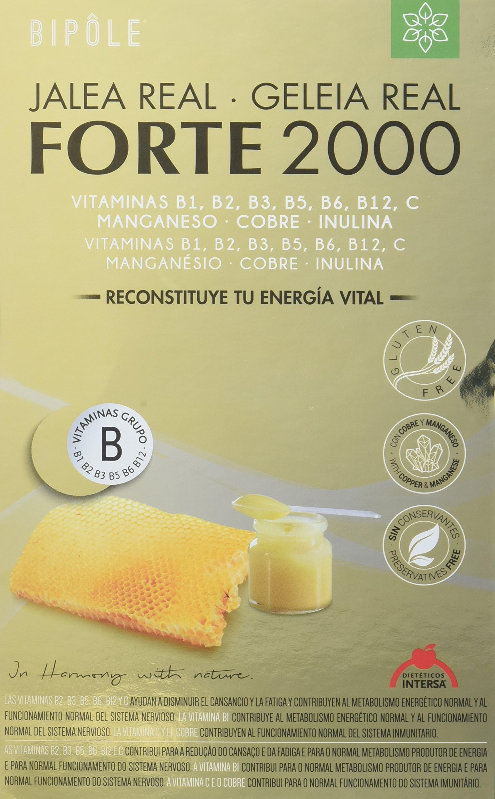 Intersa Bipole Royal Jelly Forte 2000 20 Amp.