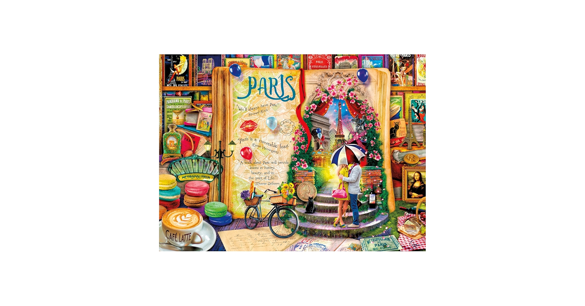 Amazon.com: Buffalo Games - Aimee Stewart - Life Is an Open