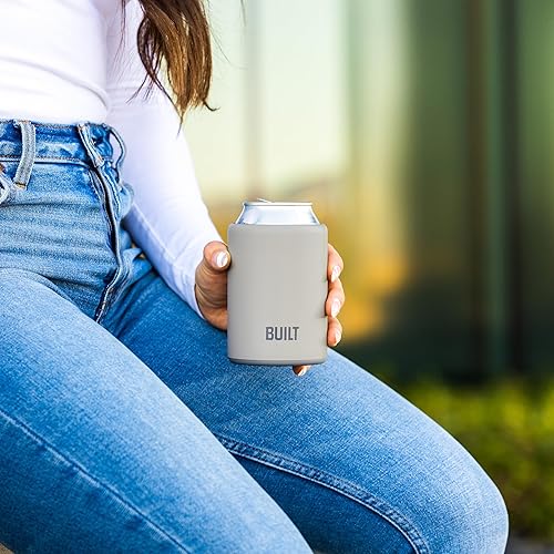 Miniatura 9 de BUILT Enfriador de latas K2 de acero inoxidable de doble pared de 12 onzas, azul pacífico