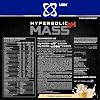 USN Hyperbolic Mass gH: All-in-One Mass Gainer Protein Powder for Rapid Effective Weight and Muscle Mass Increase Pre - and Post-Workout Weight Gainer Complex Vanilla 6kg