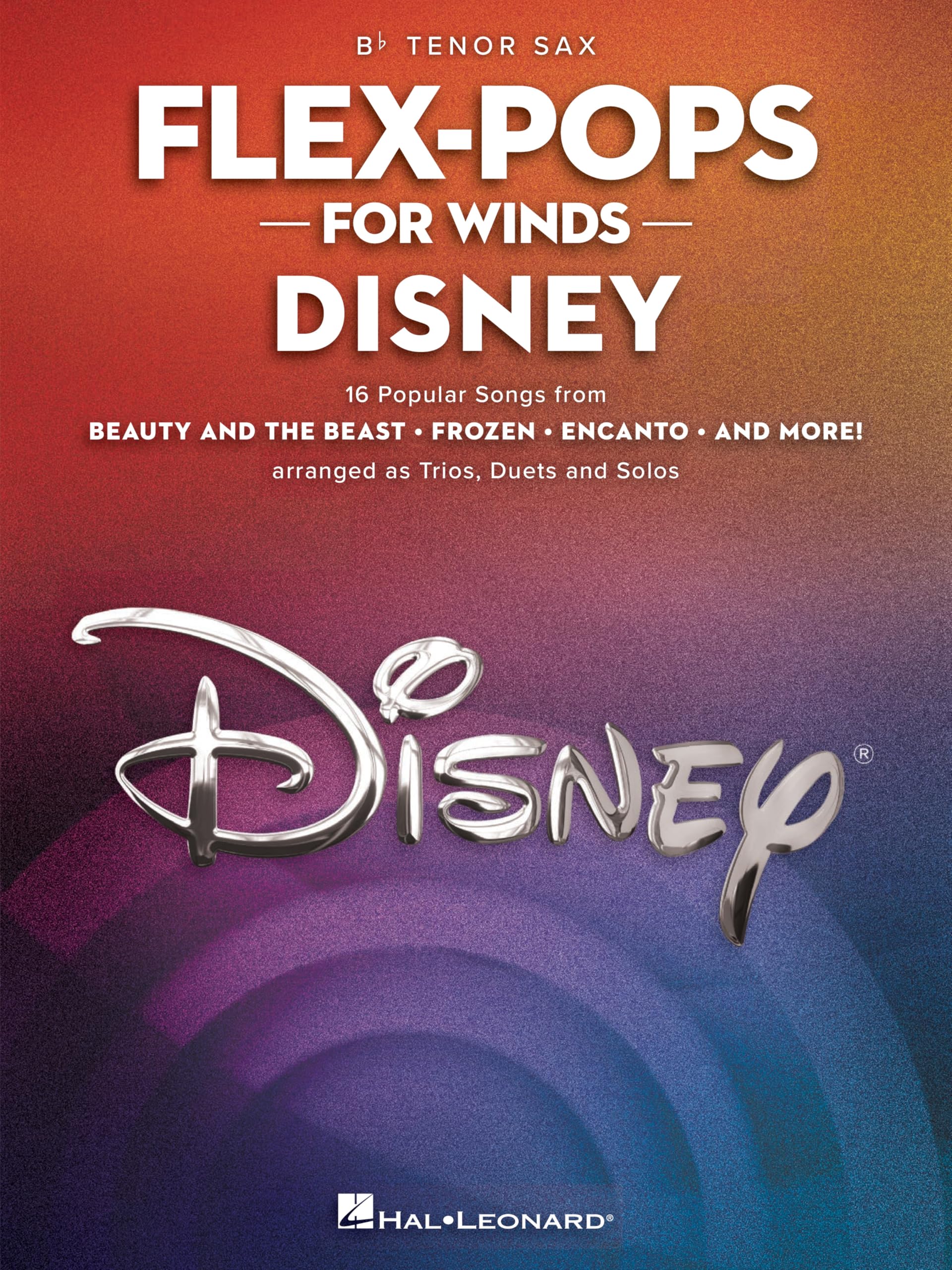 Flex-Pops for Winds Disney saxophone ténor livre pour jouer en famille