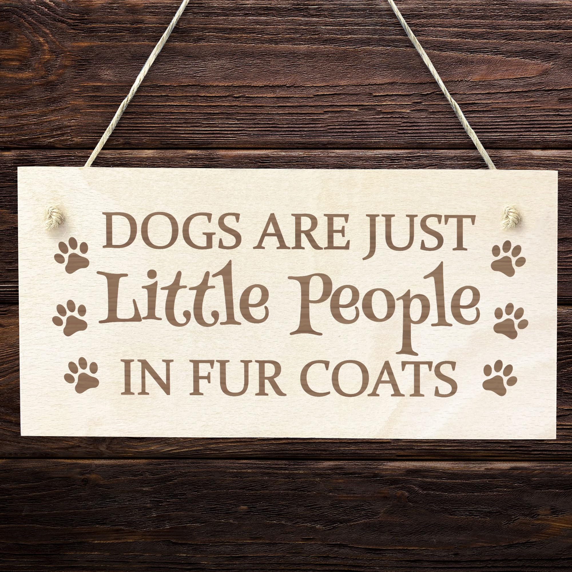 Red Ocean Funny Dog Signs For Home, Dog Mum Dad, Birthday For Lovers, Pet Lover Novelty, Hanging Signs, Funny Novelty Sign Owners