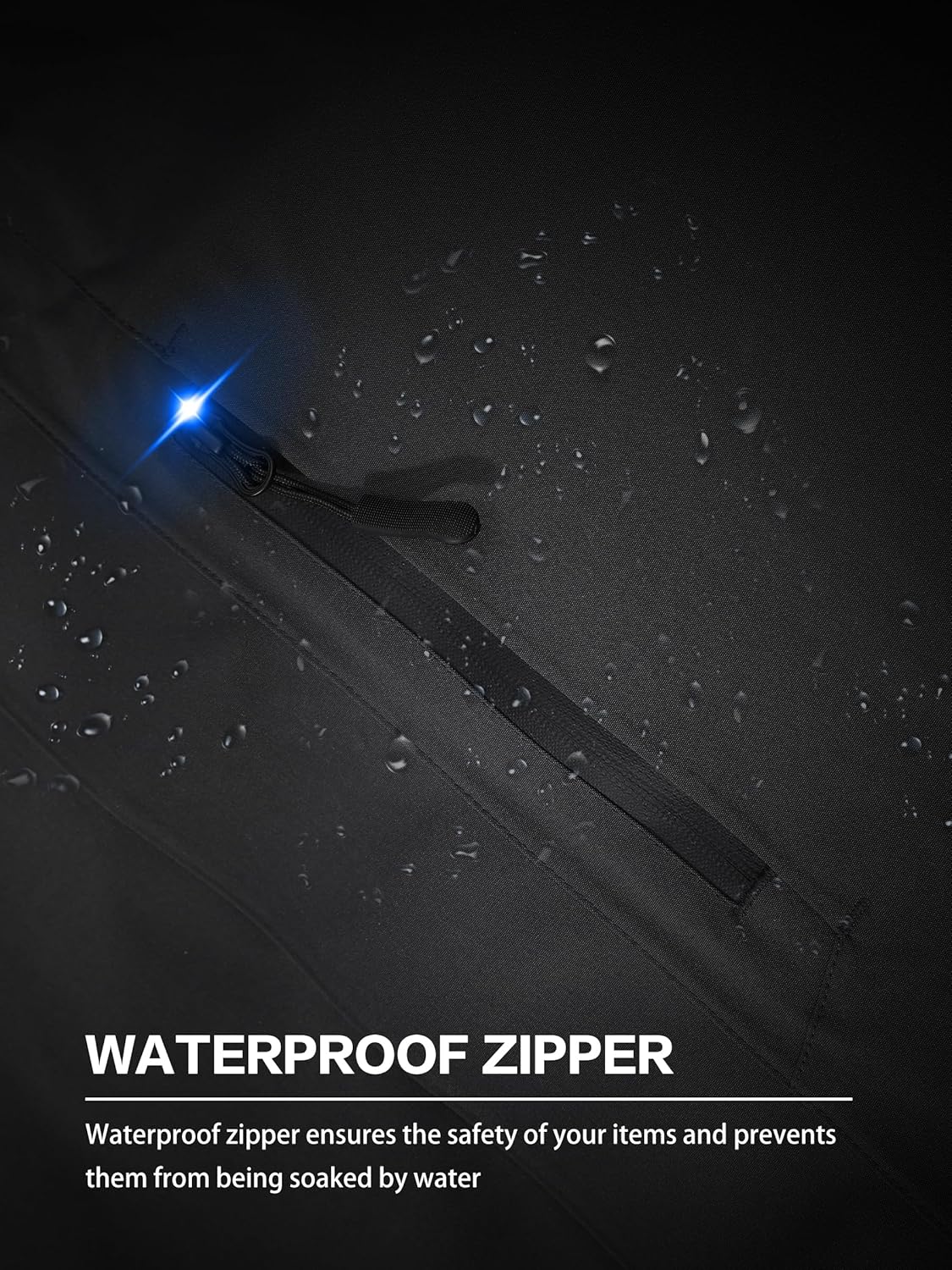 WENRONSTA Men's Lightweight Rain Jacket Waterproof Windbreaker Hooded Raincoat Shell Jacket Outdoor Hiking Fishing Travel - Image 5