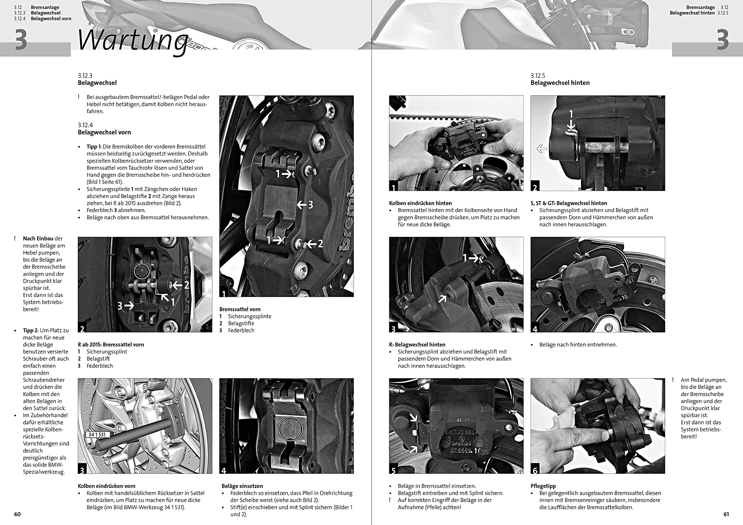 BMW F800R, F800S, F800ST, F800GT Reparaturanleitung: Das umfassende Handbuch, Typen, Technik, Tipps, Tricks