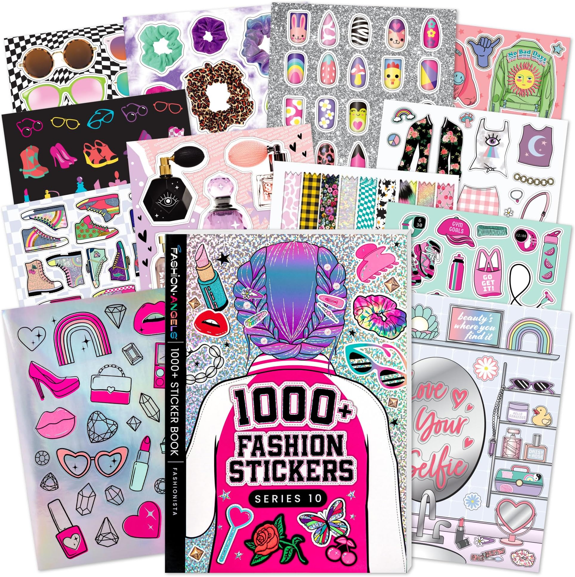 Fashion Angels Fashion Sticker Book - Includes 1000+ Stickers and 5 Sticker C...
