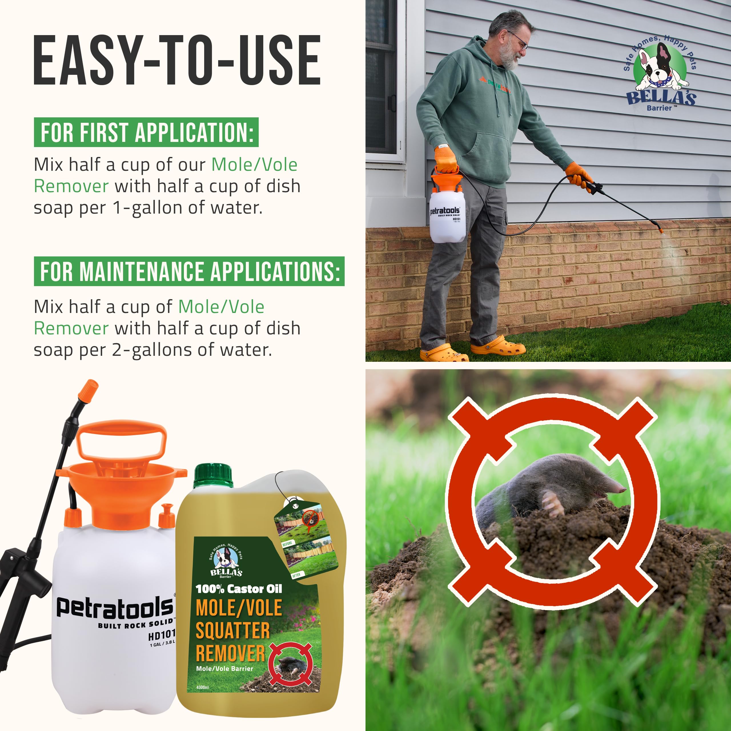 100 Castor Oil For Mole For Lawns Getting Rid Of Ground