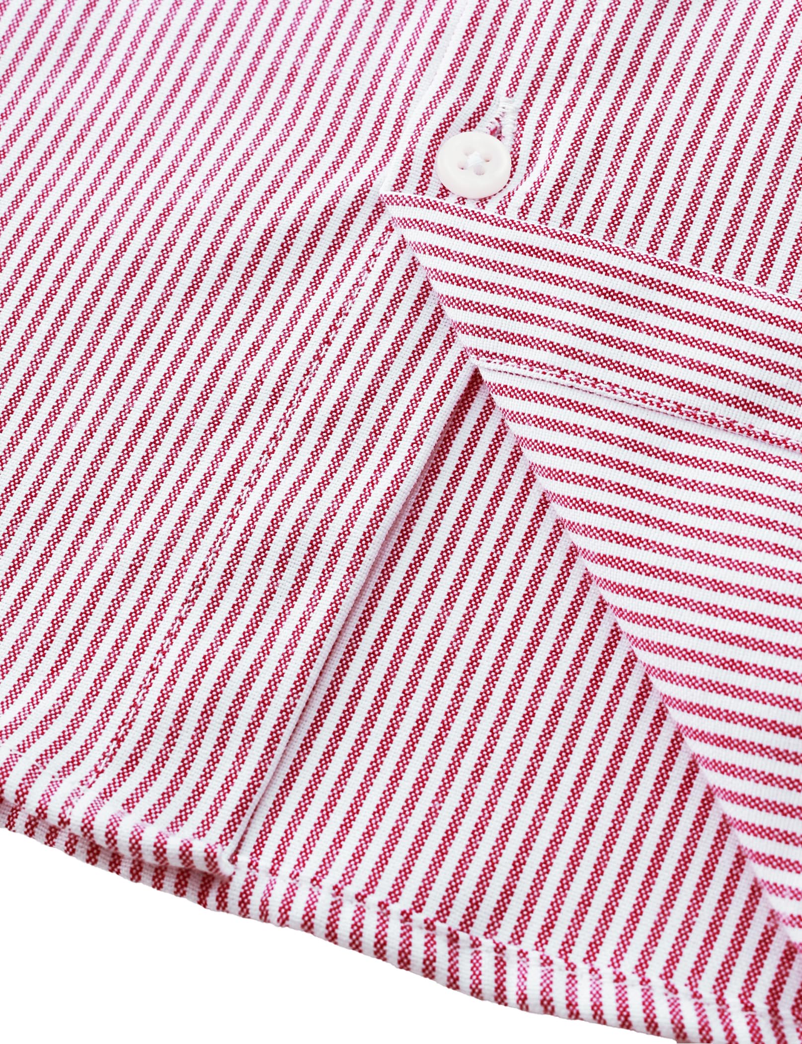 JOGAL Camisa Oxford de manga larga para niños de 6 a 14 años