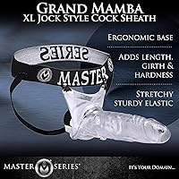 Vista 2 de Master Series Grand Mamba Jock Style - Funda para polla, XL (AE586)