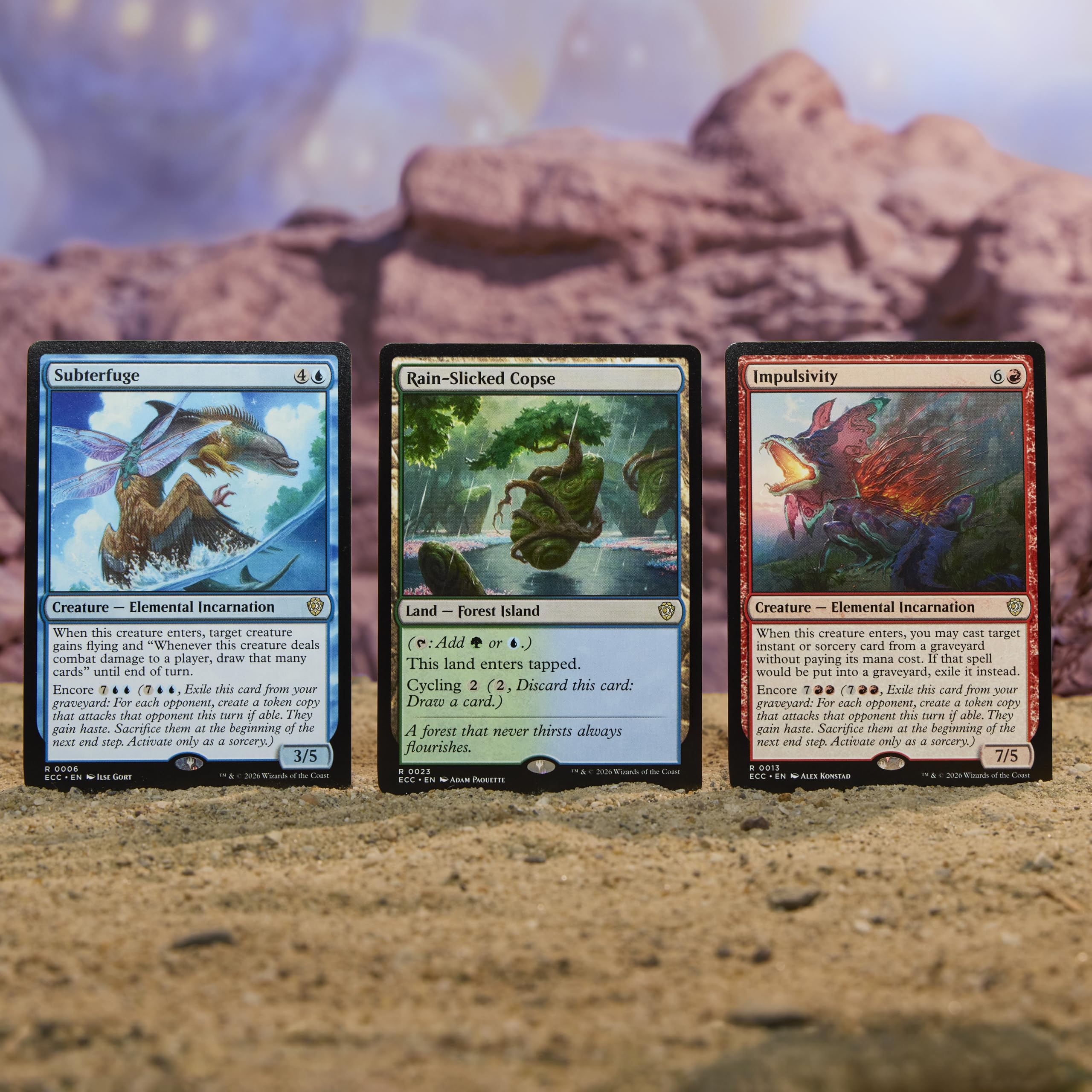 Magic: The Gathering Lorwyn Eclipsed Commander Deck Dance Of The Elements (Wersja Angielska)