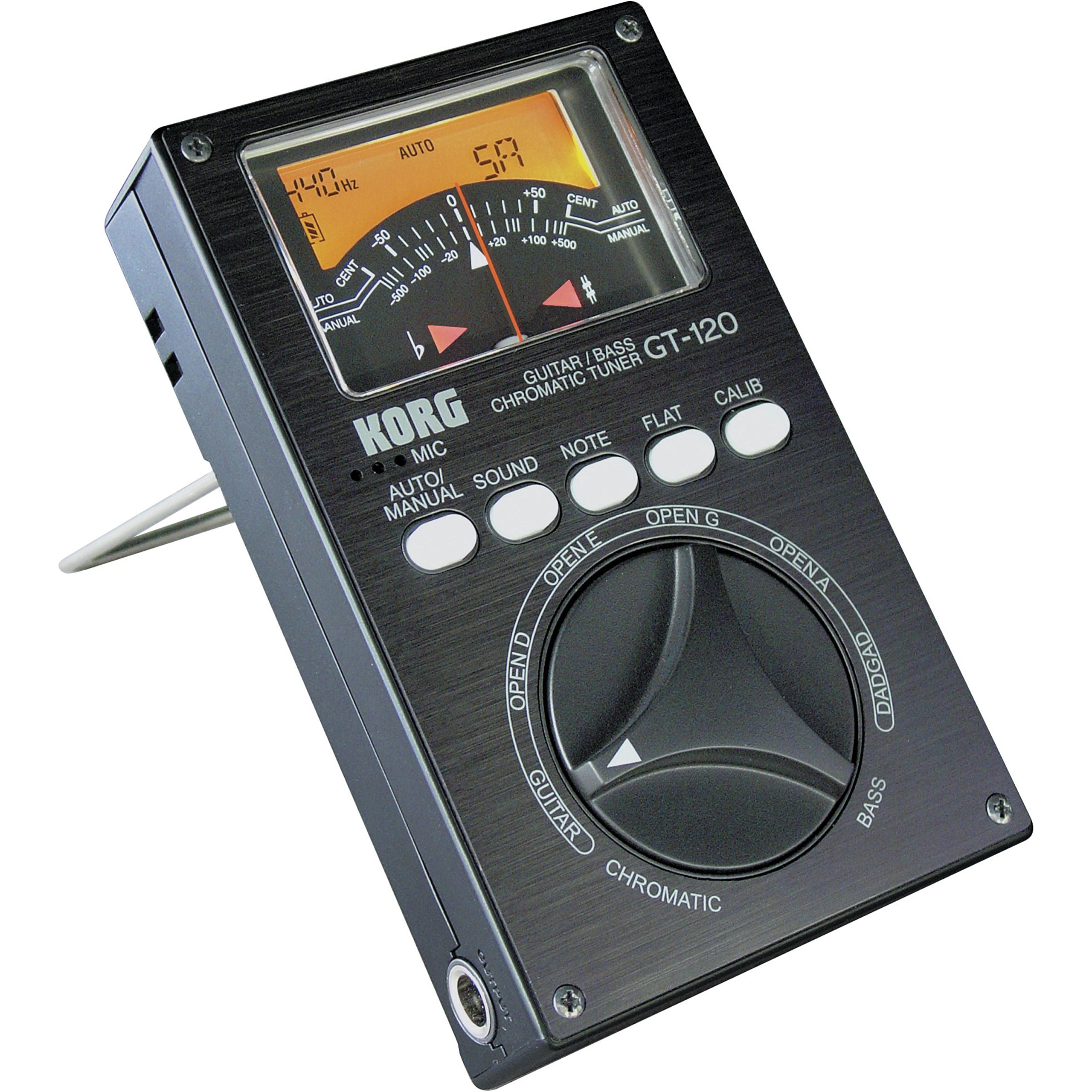 KORG クロマチックチューナー ギター/ベース用 GT-120 bme6fzu Amazon.co.jp: KORG クロマチックチューナー ギター/ベース用 GT-120