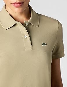 Lacoste Women's Classic Fit Short Sleeve Petit Piqu Polo