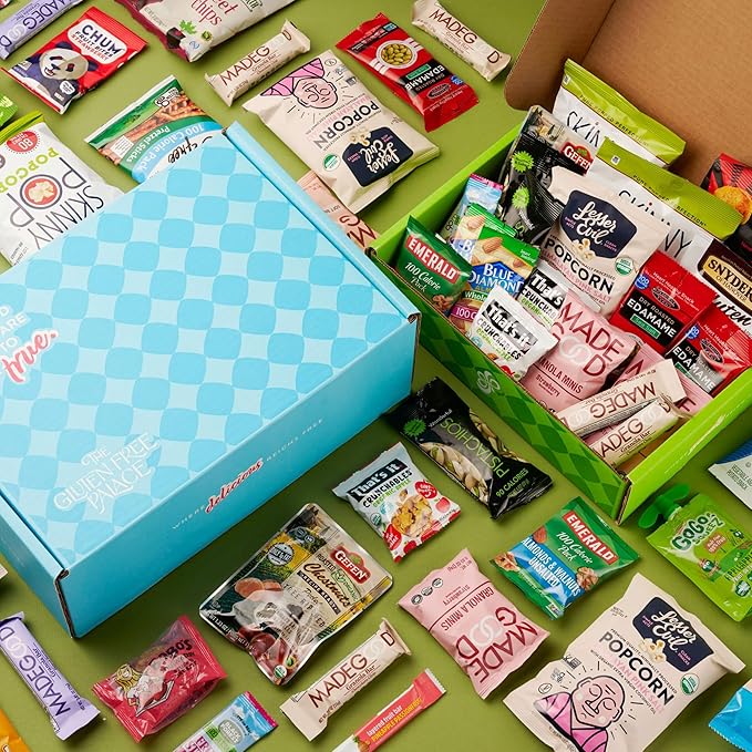 Cesta de Regalo de Snacks Gourmet sin Gluten 40 Piezas miniatura 2