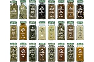 SupplyTiger Spice Set: 24 Unique Seasonings for Culinary Excellence