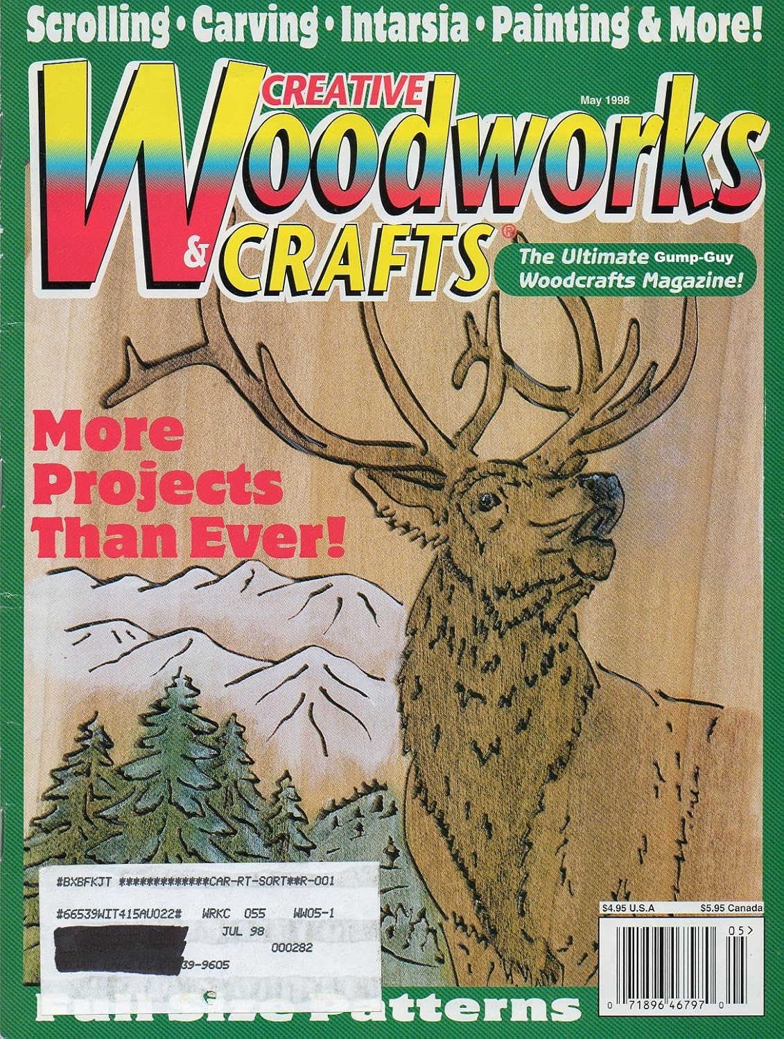 Creative Woodworks & Crafts (The Ultimate Woodcrafts Magazine, May 1998