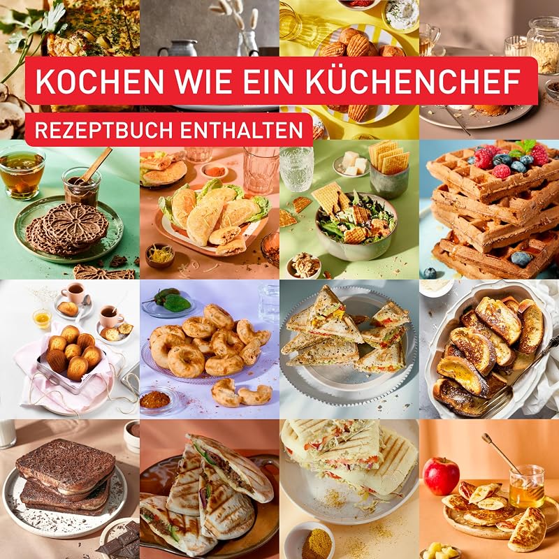 Tefal Snack Collection 700W szendvics és gofri sütő 2 lemezzel, tapadásmentes bevonattal