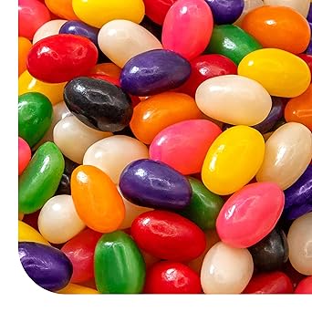 Jelly Beans - 2 Pound Pack - Chewy Candy - Assorted Fruit & Licorice Flavors - Jelly Beans Bulk for Buffets, Snacking, Gift Baskets, Party Favors & Candy Bowls