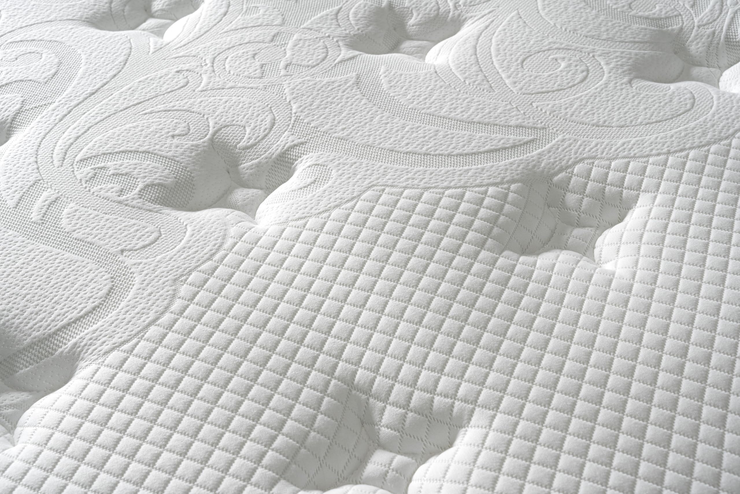 DAGOSTINO Home Dubai Lifestyle - Colchón Híbrido 135x190 cm - Altura 30 cm - Muelles Ensacados y Sobrecolchón Integrado - Firmeza Media - Confort Hotel 5 Estrellas