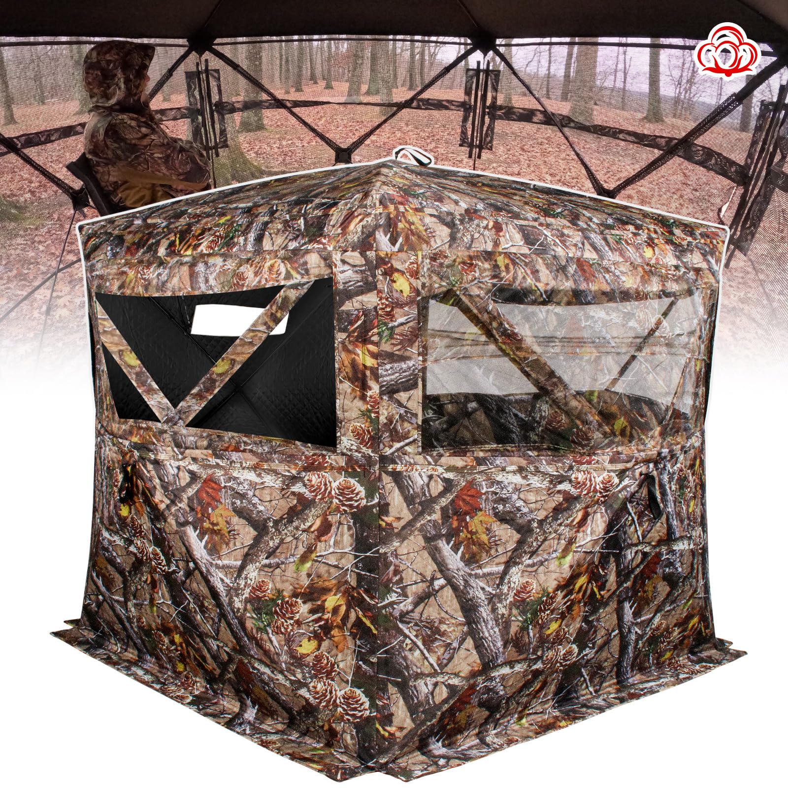 Amazon.com : ShedOFF Insulated Hunting Blind for Cold Weather