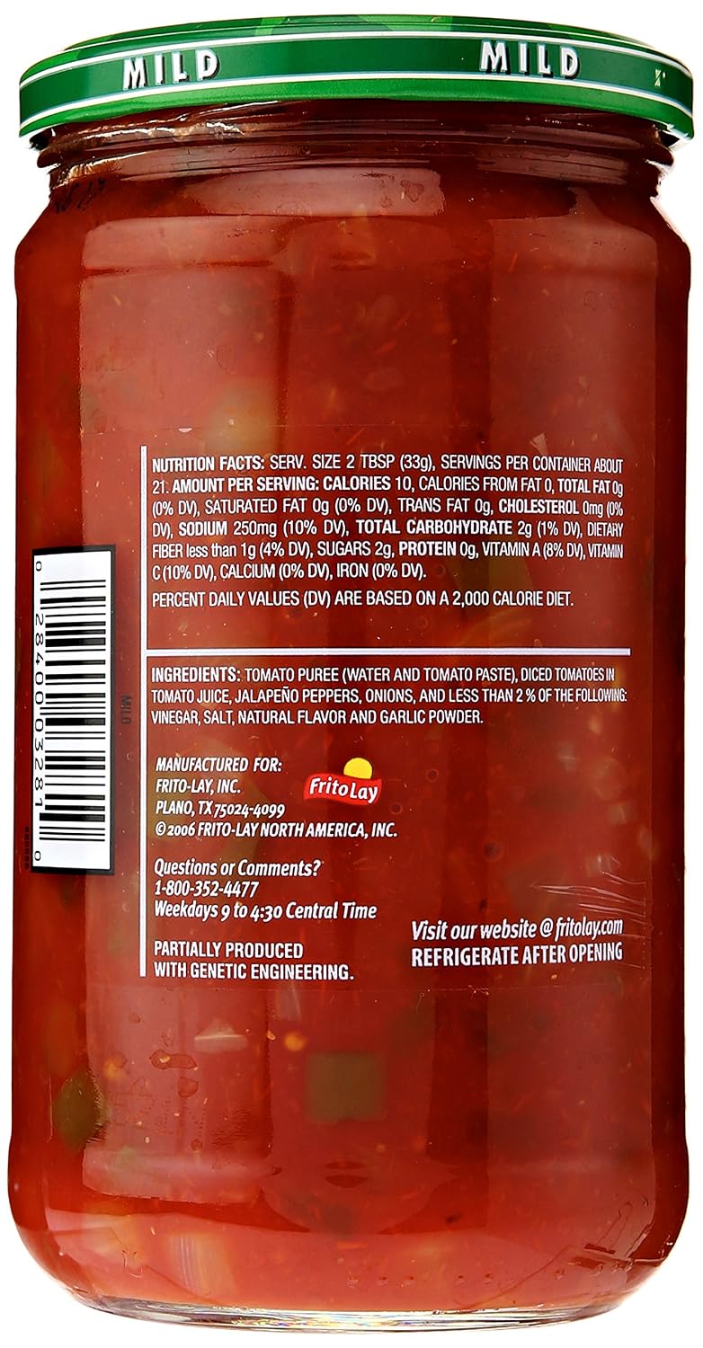 Tostitos Chunky Salsa - Mild, 24 Ounce