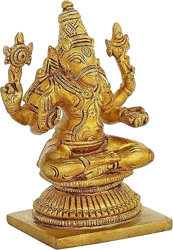 Miniatura 2 de Diosa Varahi - Escultura de latón