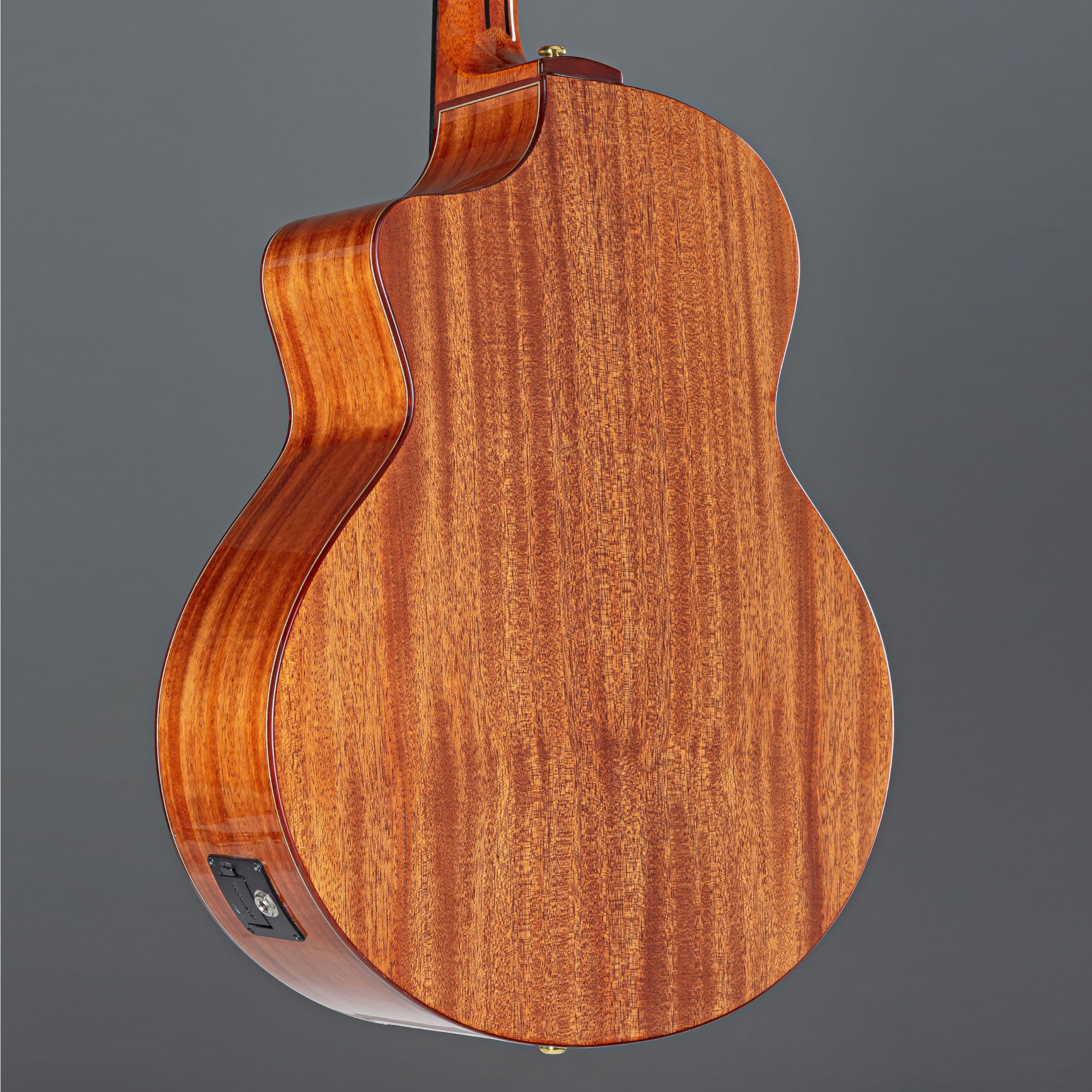 Westerngitarre Fame Mahogany Standard, Grand Auditorium, Cutaway, Massive Mahagoni-Decke, Walnuss Griffbrett, Sonitone Tonabnehmer kompatibel
