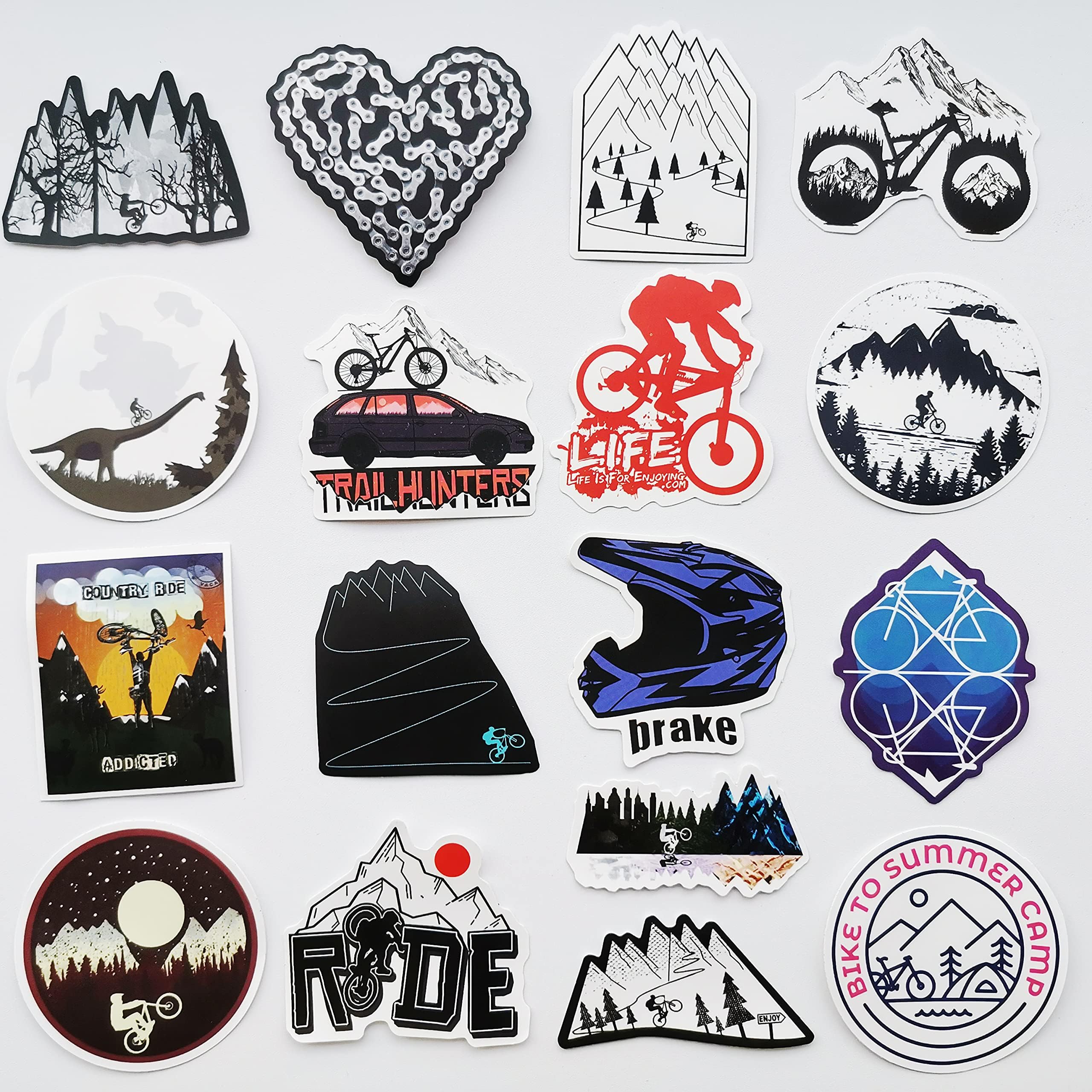 MTB Sticker for Bike Mountain Bike Decals Bicycle Decal Frame Stickers Cycle Decals Decoration Bicycle