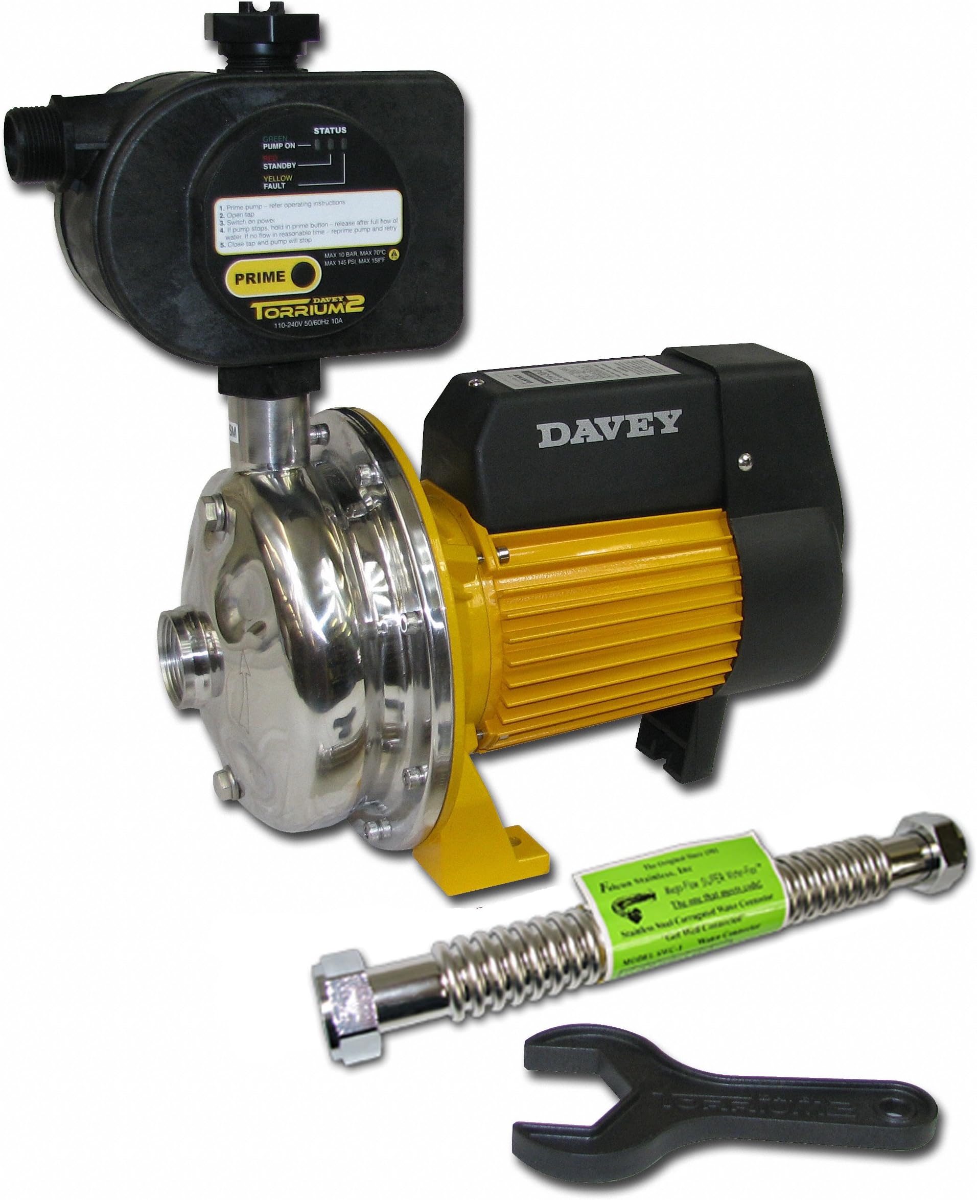 Davey Water Products BT14-30T2-USA Home Pressure Booster Pump with Torrium II Controller