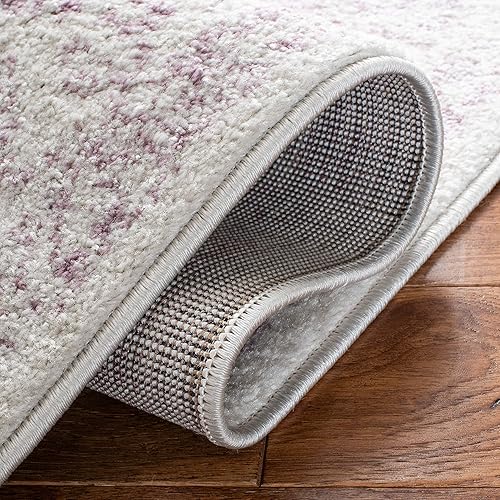 Miniatura 232 de Safavieh colección Adirondack - Alfombra de área, 6 x 9 pies, gris y azul, diseño oriental desgastado, no desprende pelusa, fácil cuidado, ideal