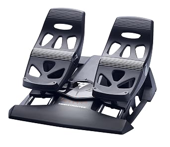 ThrustMaster TFRP Rudder Pedals & T16000M FCS HOTAS for PC (USB, Pedals, Joystick, Ergonomic, Flight Controller, PC, PS4, Xbox One)