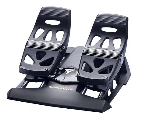 ThrustMaster TFRP Rudder Pedals & T16000M FCS HOTAS for PC (USB, Pedals, Joystick, Ergonomic, Flight Controller, PC, PS4, Xbox One)