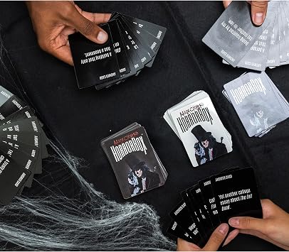 FITZ Alice Cooper's HorrorBox: Alice Cooper - Expansion Pack - Fitz Games, 40 Cards, A Haunted Party Game, Card Game of Spooky Questions Answers & Dares, for 4-10 Thrill Seekers Ages 14+