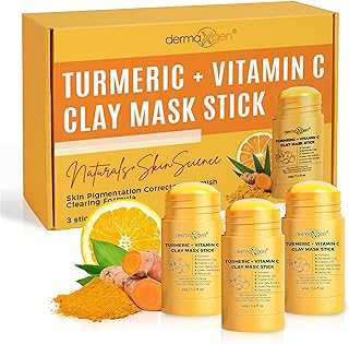 Mascarilla facial de cúrcuma, tratamiento org...