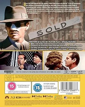 チャイナタウン 4K Ultra HD　【50周年コレクターズ・エディション】 チャイナタウン 4K Ultra HD 【50周年コレクターズ・エディション】