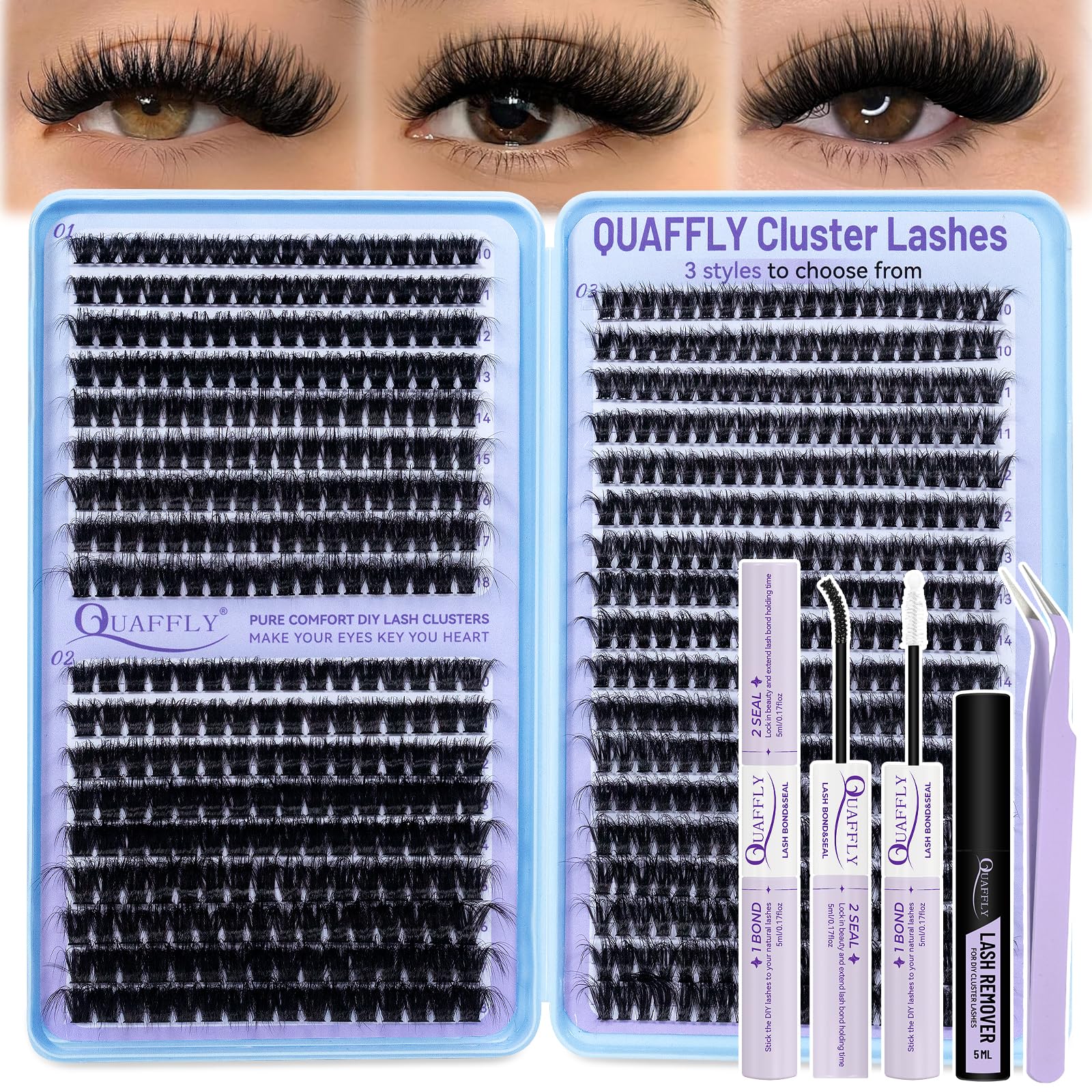 DIY Lash Extension Kit - Volume Lashes & Spikes -16