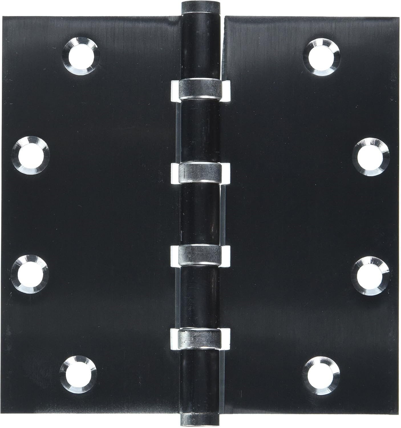 Square Ball Bearing Hinge Bright Brass 5