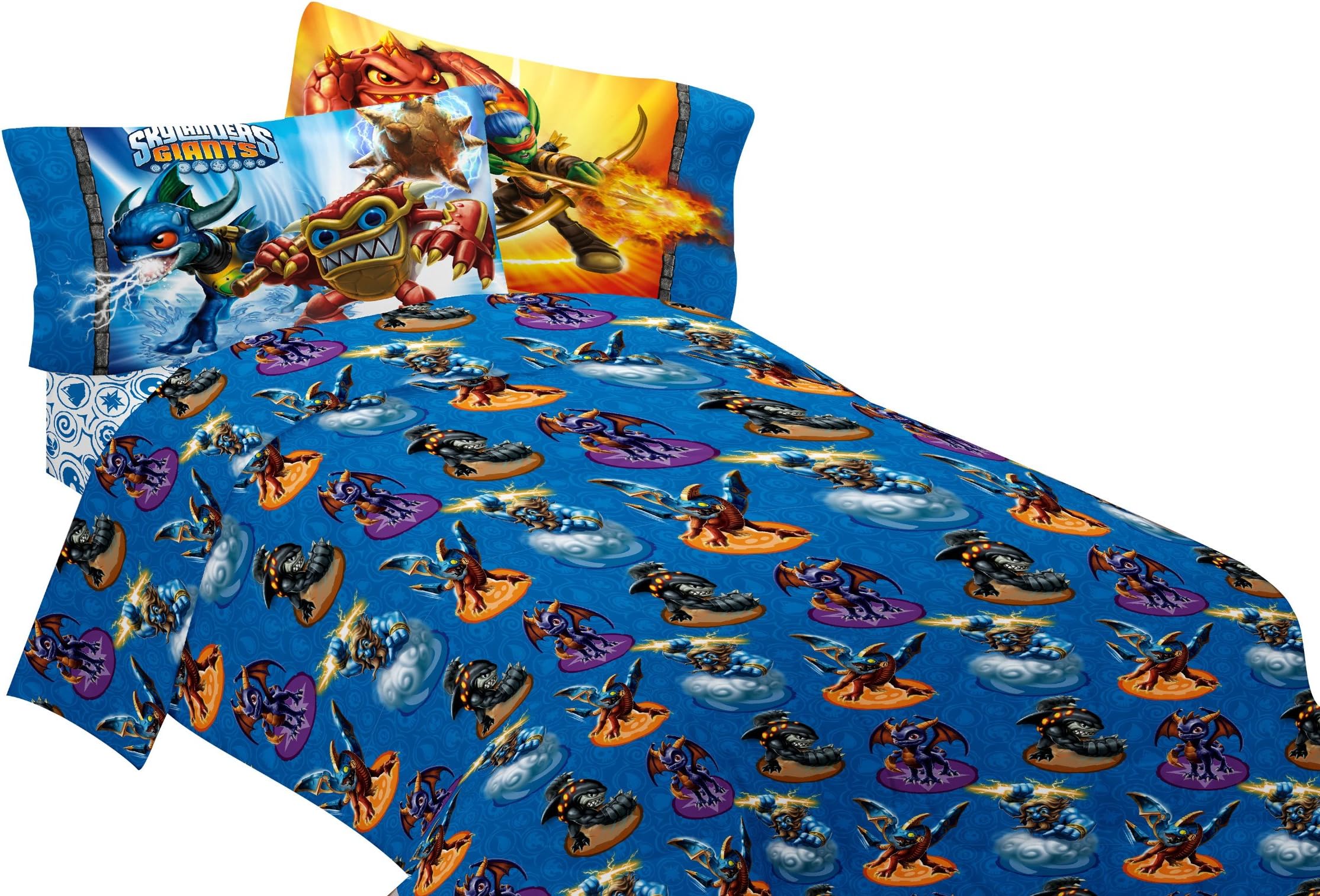 ACTIVISION Skylanders Sky Friends Microfiber Sheet Set, Twin