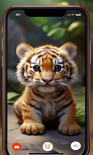 Fake Call Video Baby Tiger - Game For Kids - (NO ADS)