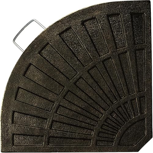 Miniatura 2 de Trademark Innovations Pesos base de resina para paraguas compensados, 26 libras cada uno (juego de 2), bronce
