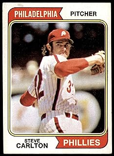 1974 Topps # 95 Steve Carlton Philadelphia Phillies (Baseball Card) VG/EX Phillies