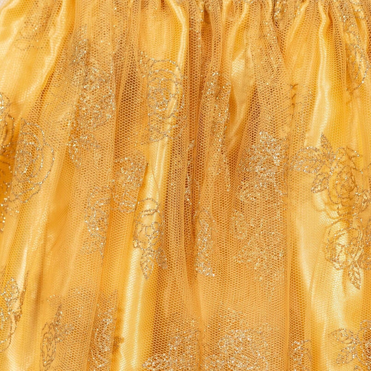 Disney Princess Moana Frozen Girls T-Shirt Tulle Mesh Skirt and Scrunchie 3 Piece Outfit Set Toddler to Big Kid - Image 7