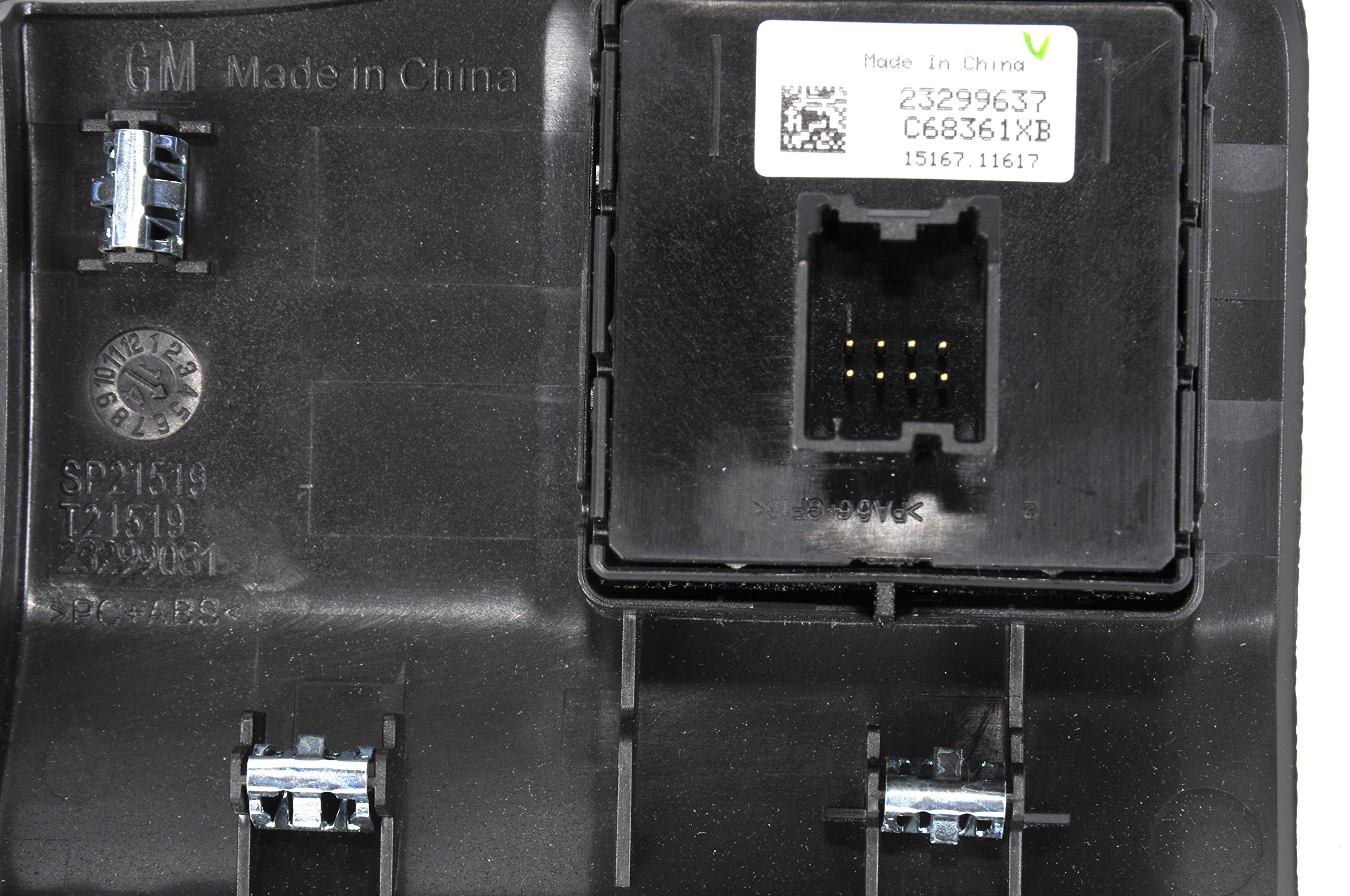 ACDelco 23299637 GM Original Equipment Black Trailer Brake Control Switch Assembly