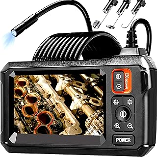 Daxiongmao Endoscope Camera with Light, 1080P HD Borescope, IP67 Waterproof Snake Camera – Ideal for Inspecting Walls, Vents, Automotive Engines, Pipes – A Great Gift Tool for Men (16.5ft)