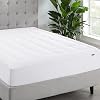 Serta ComfortSure Mattress Cover, Fitted Pillow Top Mattress Pad, Super Soft and Breathable Quilted Cotton Protector with 18