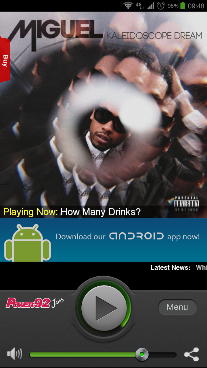 Power 92 Jams App on Amazon Appstore