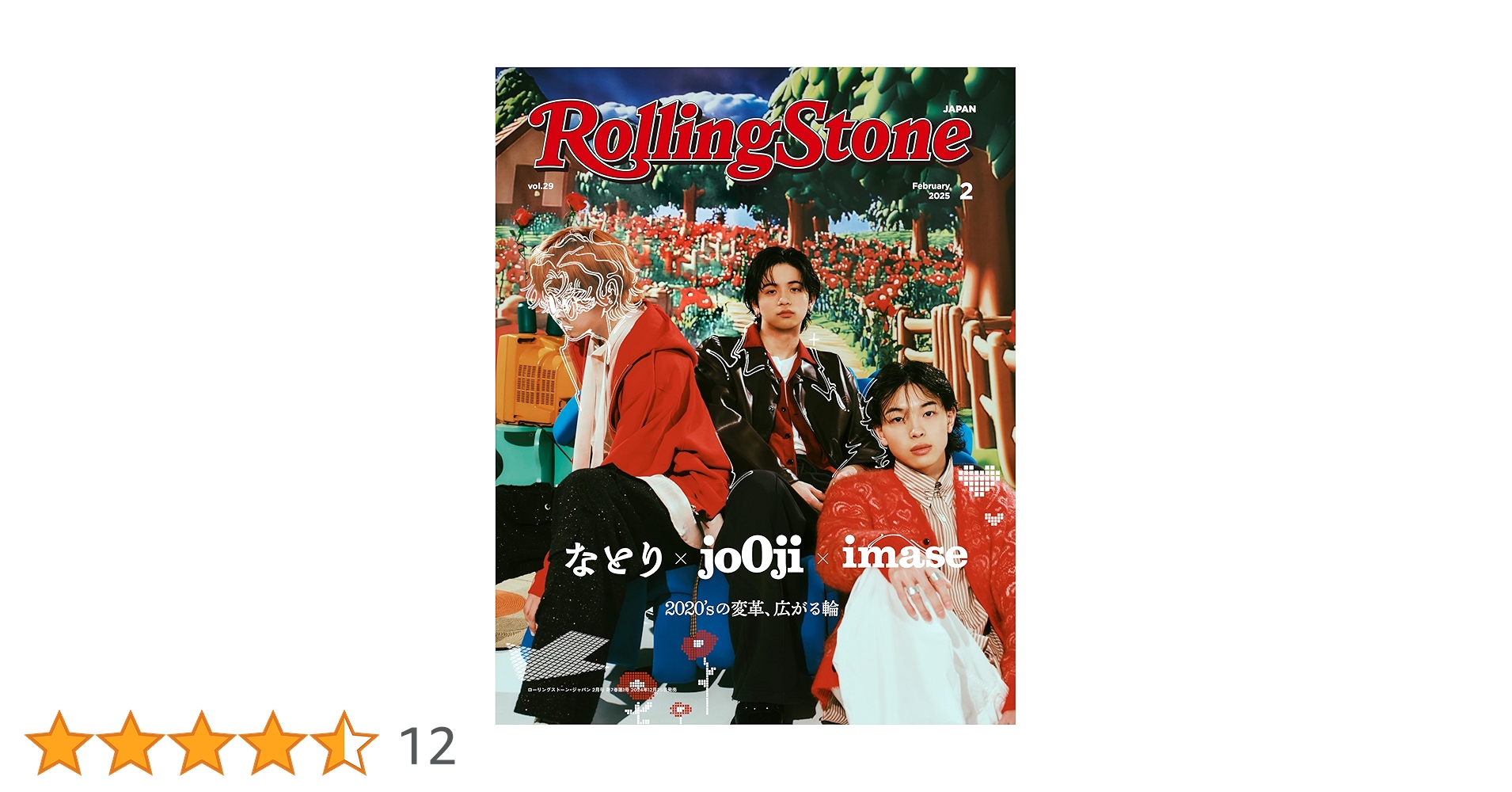 US版ローリングストーン誌　2点セット　全員表紙 + 個人表紙V ver US版ローリングストーン誌 2点セット 全員表紙 + 個人表紙V ver