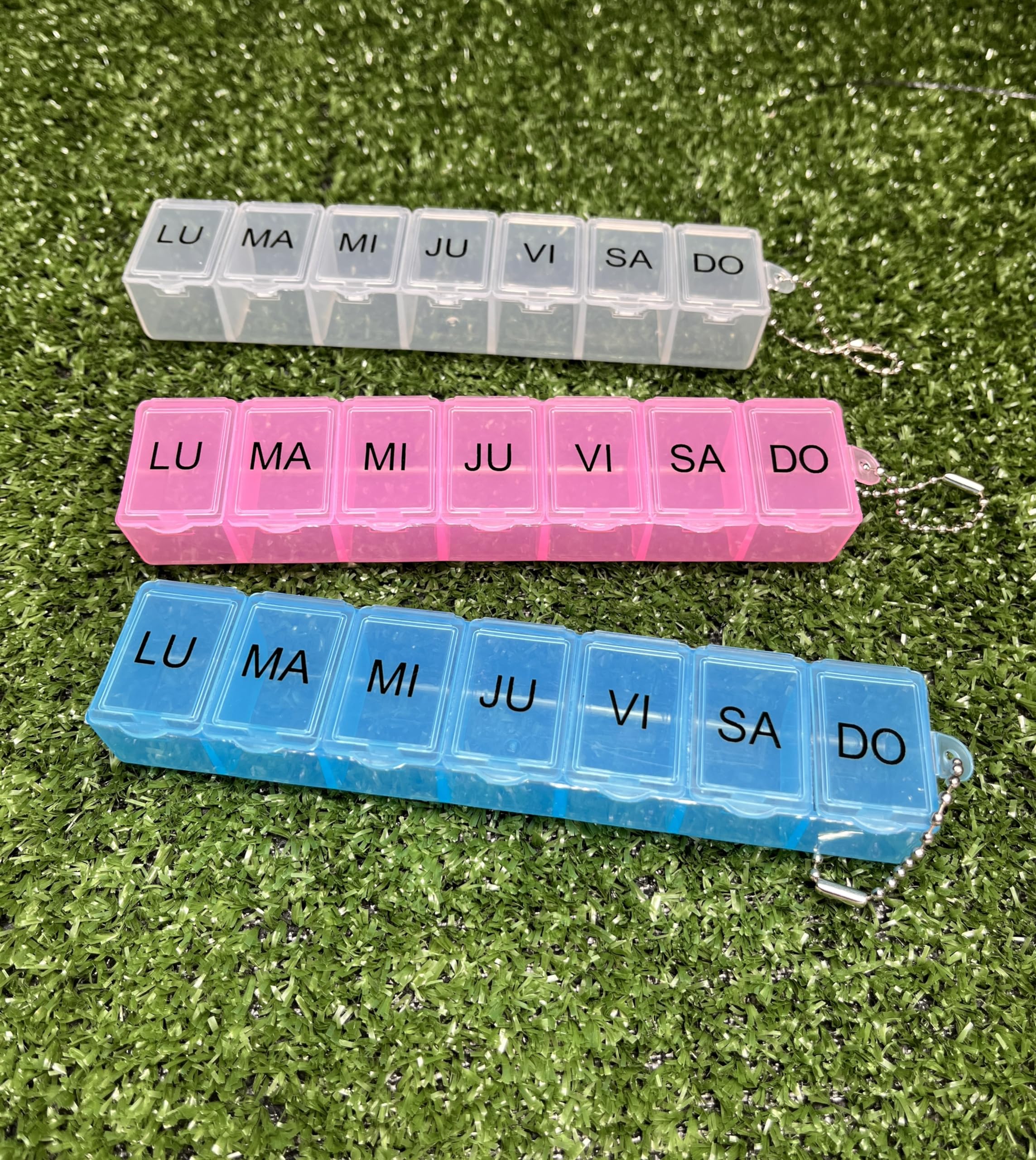 3 pastilleros Caja de Pastillas,7 dias de la semanal,HC Enterprise-h04