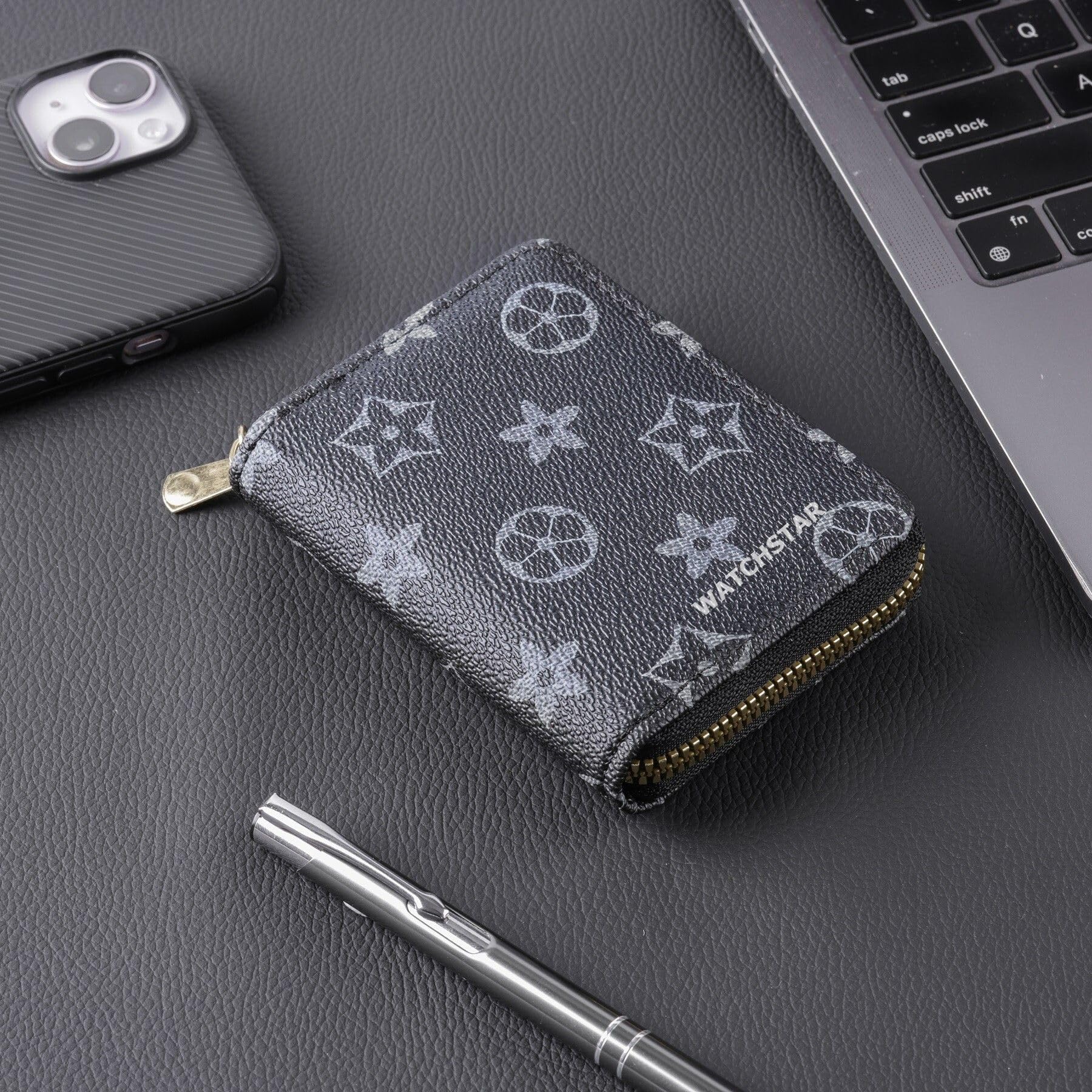 Slim Skinny Fit Card Wallet for Men and Women (10#Futball Black Kard)-image-35